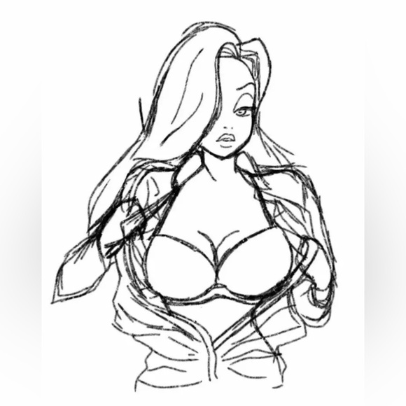 Jessica Rabbit “Once Upon a Dream” LE 88 Fantasy Jumbo pin - Picture 2 of 6